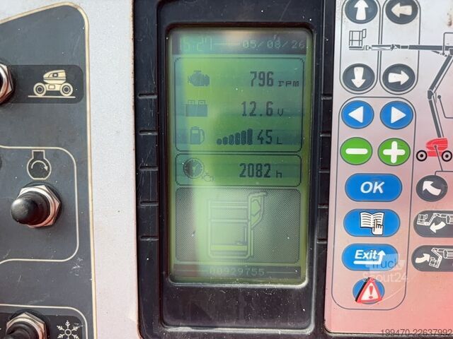 Mafsallı çalışma platformu Manitou 160 Atj