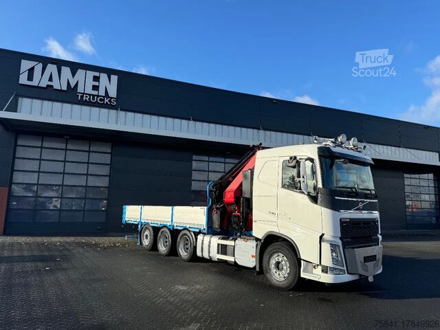 Kranbil Volvo FH 540 8x4 HMF 6020-O K6 + JIB FJ 1200-6