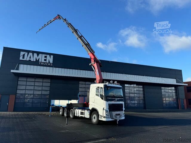 Vrachtwagen met kraan Volvo FH 540 FH 540 8x4 HMF 6020-O K6 + JIB FJ 1200-6