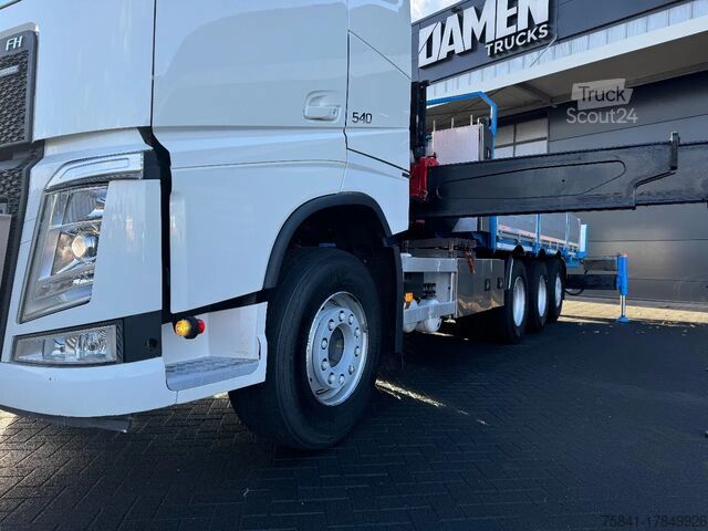 Vrachtwagen met kraan Volvo FH 540 FH 540 8x4 HMF 6020-O K6 + JIB FJ 1200-6