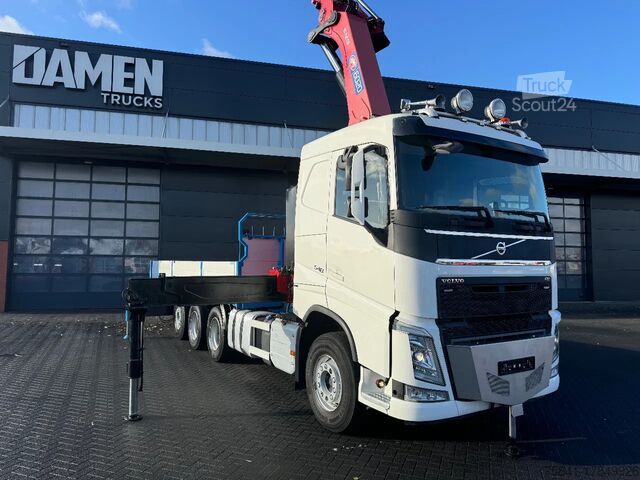 Vrachtwagen met kraan Volvo FH 540 FH 540 8x4 HMF 6020-O K6 + JIB FJ 1200-6