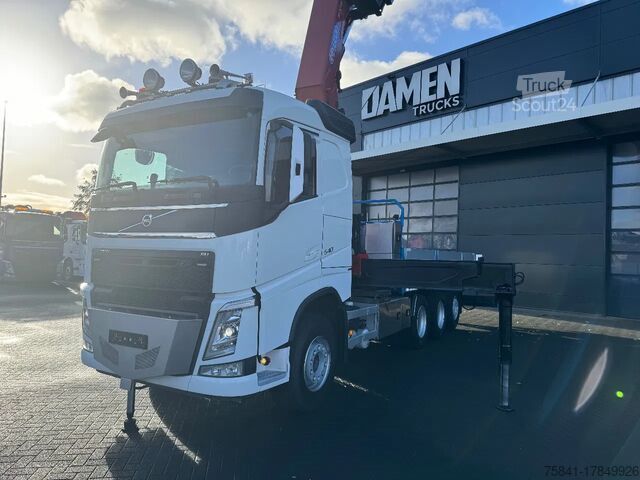 Vrachtwagen met kraan Volvo FH 540 FH 540 8x4 HMF 6020-O K6 + JIB FJ 1200-6