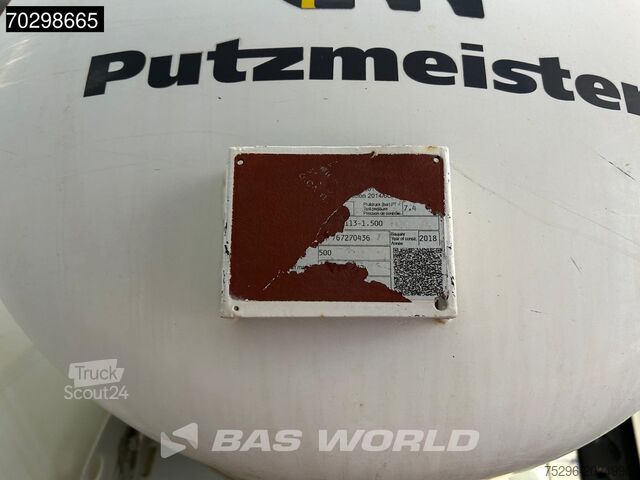 Blender MAN TGS TGS 8X4 8m3 Putzmeister Mixer Big-Axle Stee...