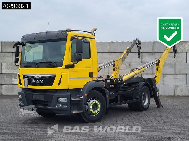 Système de bras de portail MAN TGM 18.340 4X2 13Tons Gergen skiploader Automat...