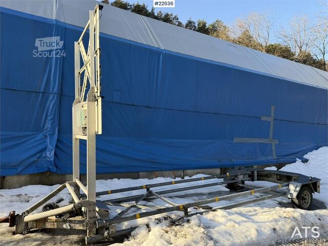 1 dingilli havalı treyler  1 akslet Putehenger