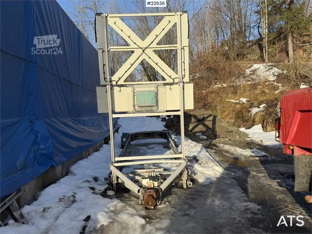 1 dingilli havalı treyler  1 akslet Putehenger