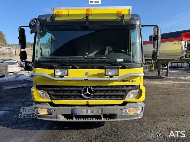 Box body Mercedes-Benz 818 City w/ on-spot and low mileage should be seen