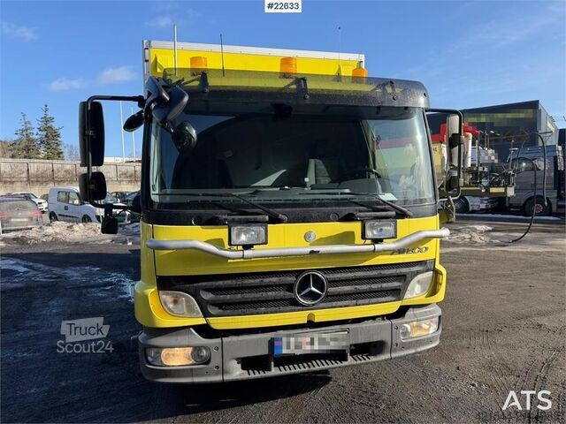 Box body Mercedes-Benz 818 City w/ on-spot and low mileage should be seen