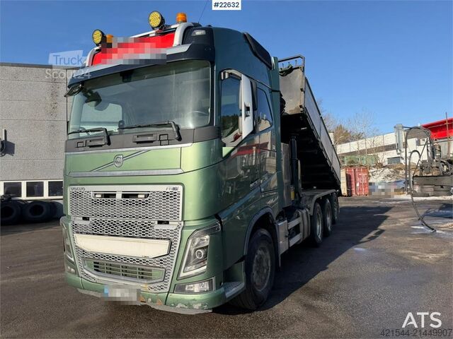 Автомобил с кран Volvo FH16 8x4 crane truck w/ 2014 26t/m palfinger crane