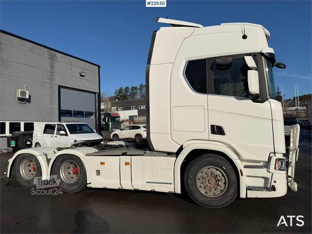 Standard-SZM Scania R580 6x4 tractor unit w/ hydraulics