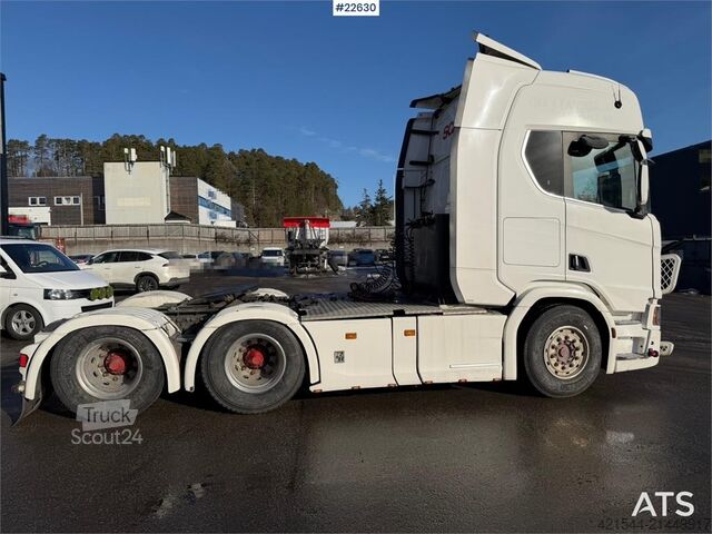 Standard-SZM Scania R580 6x4 tractor unit w/ hydraulics