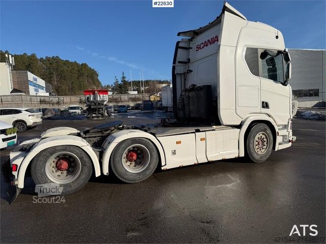 Standard-SZM Scania R580 6x4 tractor unit w/ hydraulics