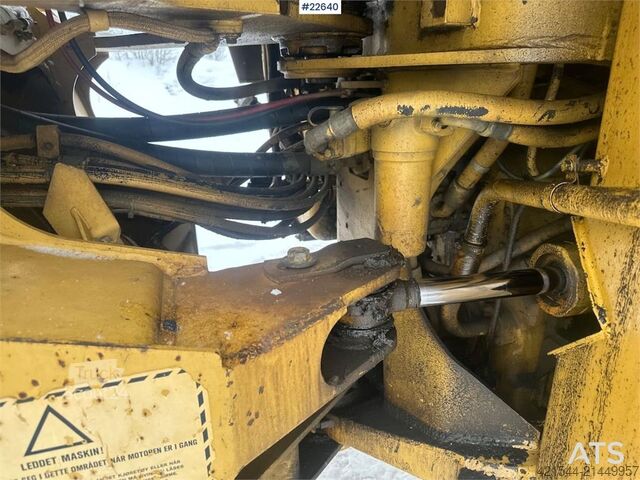 Yükleyici CAT 950F wheel loader w/ 2 buckets and pallet forks