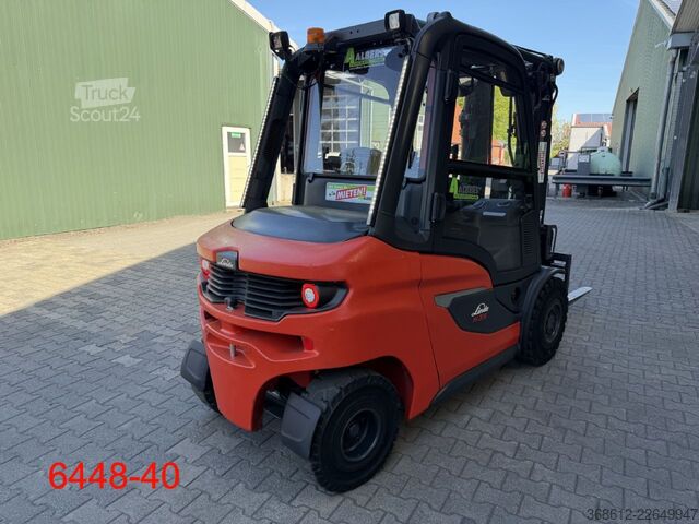 Фронтальний навантажувач вилковий Linde H 35 D 01