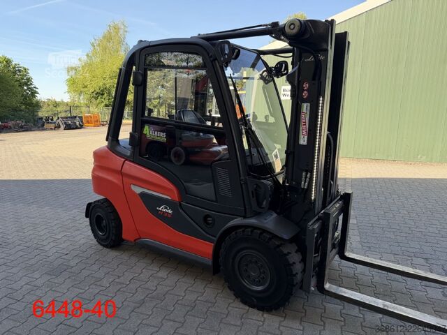 Фронтальний навантажувач вилковий Linde H 35 D 01