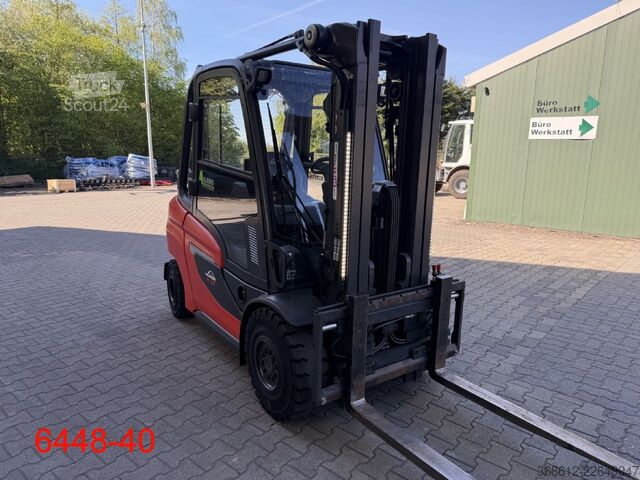 Фронтальний навантажувач вилковий Linde H 35 D 01