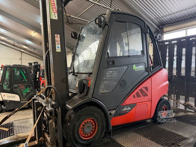 Фронтальний навантажувач вилковий Linde H30T-02