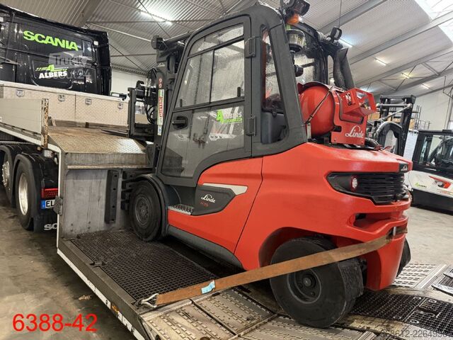 Фронтальний навантажувач вилковий Linde H 35 T 01