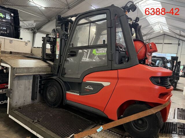 Фронтальний навантажувач вилковий Linde H 35 T 01