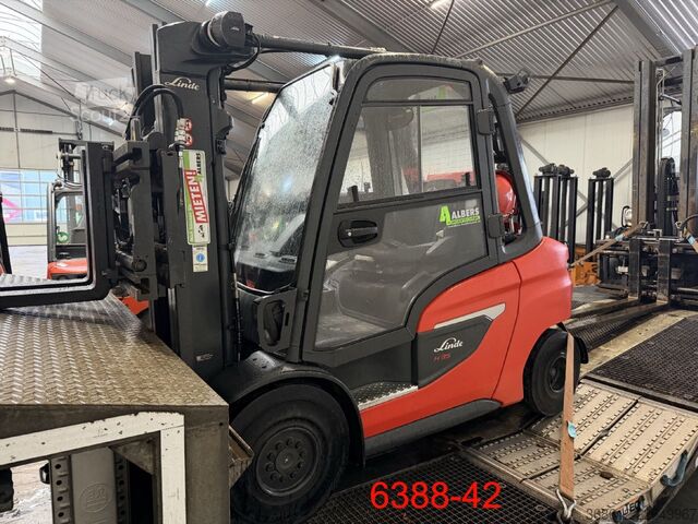 Фронтальний навантажувач вилковий Linde H 35 T 01