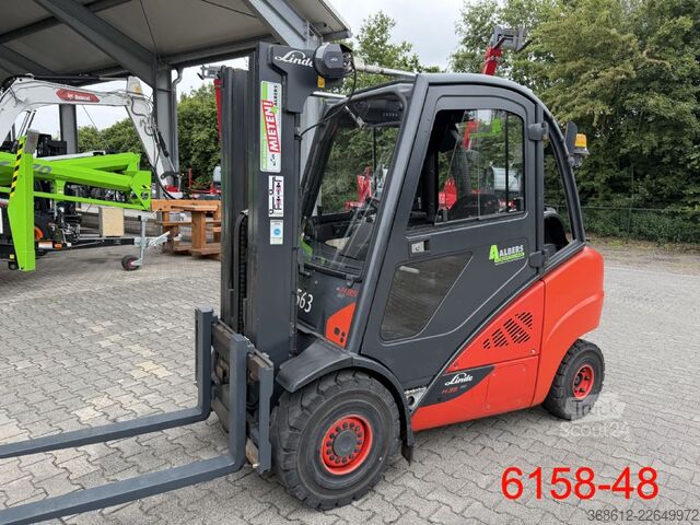 Фронтальний навантажувач вилковий Linde H 35 T -02