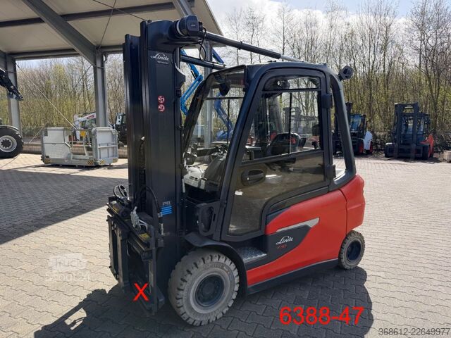 Фронтальний навантажувач вилковий Linde E 30 L 01
