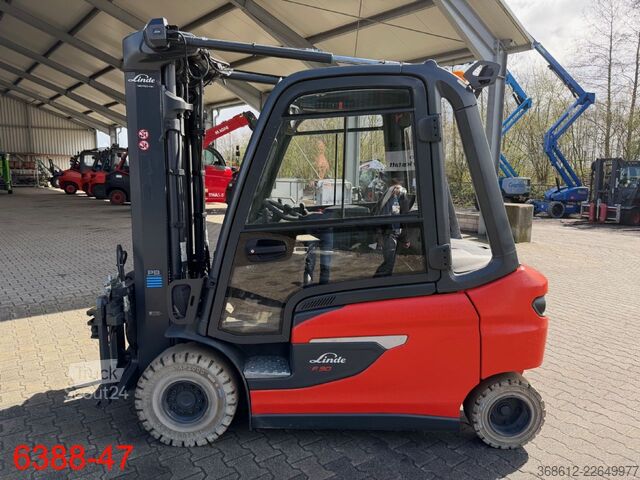 Фронтальний навантажувач вилковий Linde E 30 L 01
