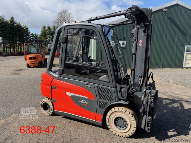 Фронтальний навантажувач вилковий Linde E 30 L 01