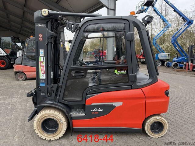 Фронтальний навантажувач вилковий Linde E 35 L 01