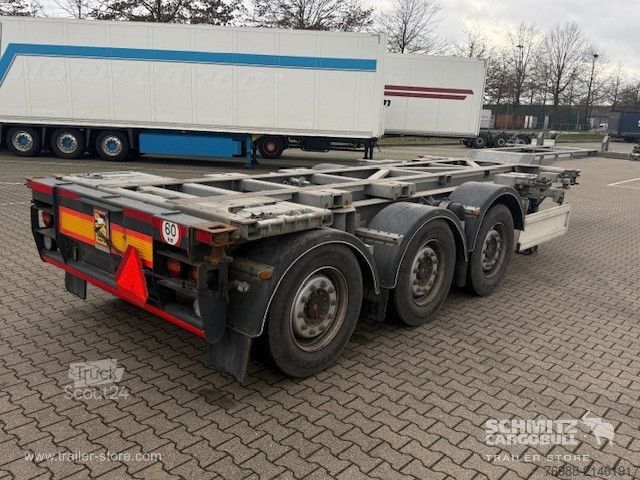 Semi-remorque Renders Containerfahrgestell Standard