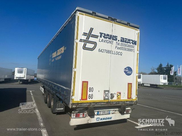Semi-remorque bâchée Krone Curtainsider Standard