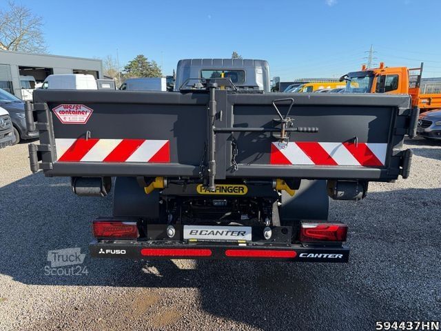 Fourgon benne basculante FUSO Canter 9C18e M-Batt. Abrollkipper Vfhrzg.