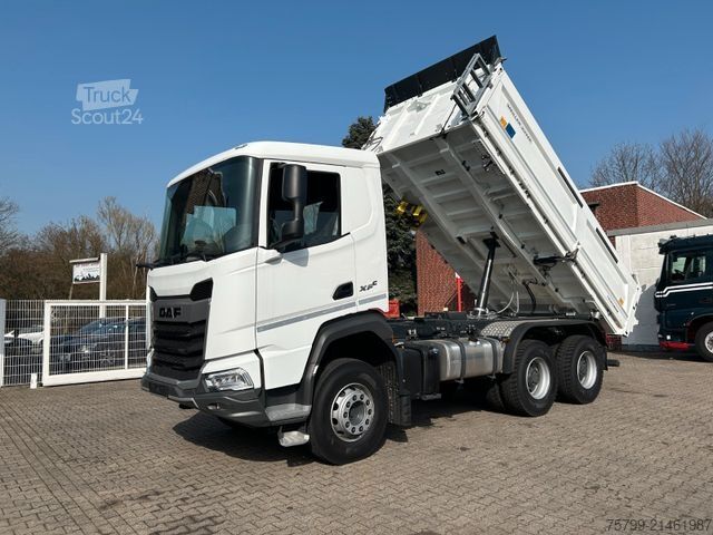 Camion benne DAF 480 XFC MEILLER Kipper + B-matik NEU LKW