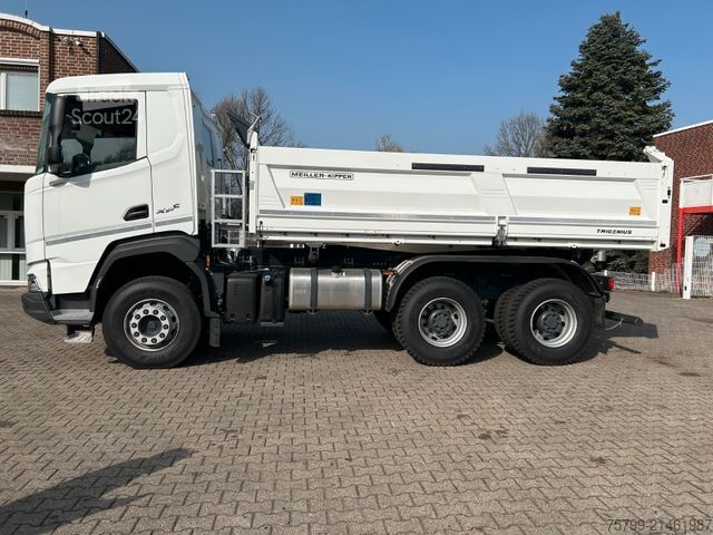 Camion benne DAF 480 XFC MEILLER Kipper + B-matik NEU LKW
