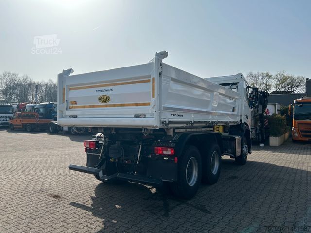 Camion benne DAF 480 XFC MEILLER Kipper + B-matik NEU LKW