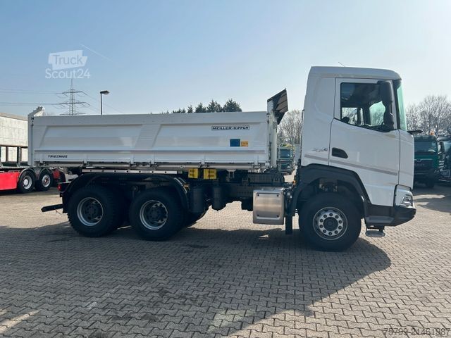 Camion benne DAF 480 XFC MEILLER Kipper + B-matik NEU LKW