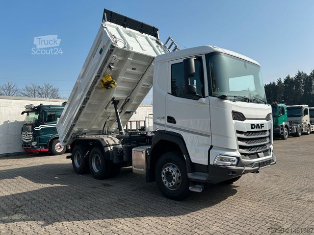 Camion benne DAF 480 XFC MEILLER Kipper + B-matik NEU LKW