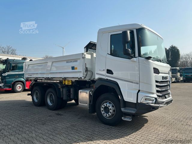 Camion benne DAF 480 XFC MEILLER Kipper + B-matik NEU LKW