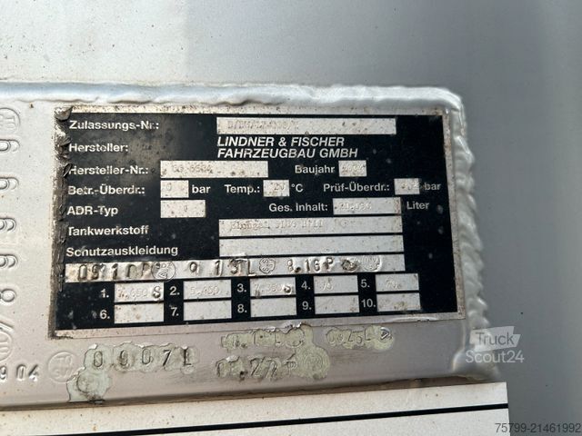 Camion-citerne IVECO STRALIS 460 Tankwagen 6x2