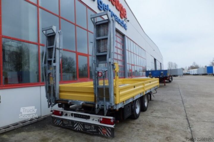 مقطورة منخفضة التحميل Obermaier OS2-TUE135S  13,5 t Tandemtieflader