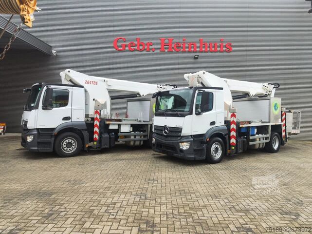 Plataforma elevadora Mercedes-Benz Antos 1833 4x2 France Elevateur 284 TBE
