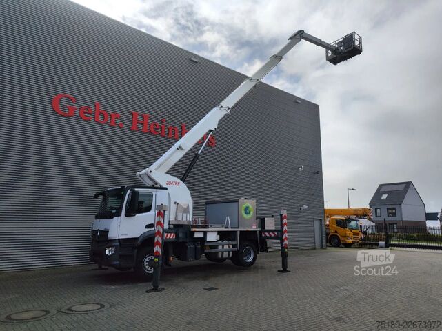Plataforma elevadora Mercedes-Benz Antos 1833 4x2 France Elevateur 284 TBE