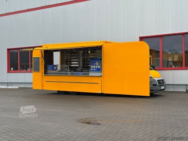 Tilpasset varevogn FIAT Hähnchengrill mobil Foodtruck