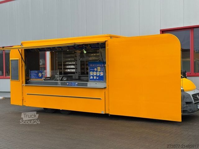 Tilpasset varevogn FIAT Hähnchengrill mobil Foodtruck