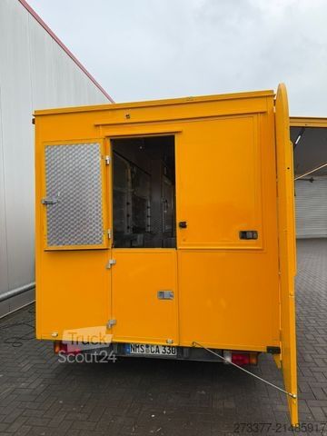 Tilpasset varevogn FIAT Hähnchengrill mobil Foodtruck