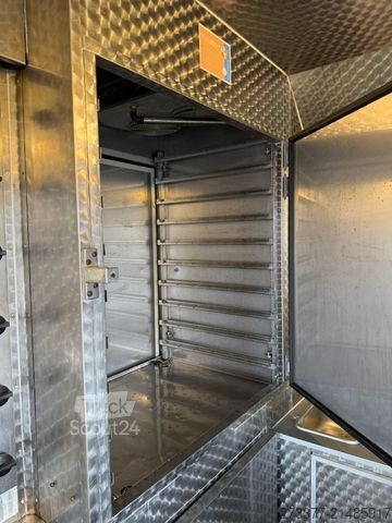 Tilpasset varevogn FIAT Hähnchengrill mobil Foodtruck