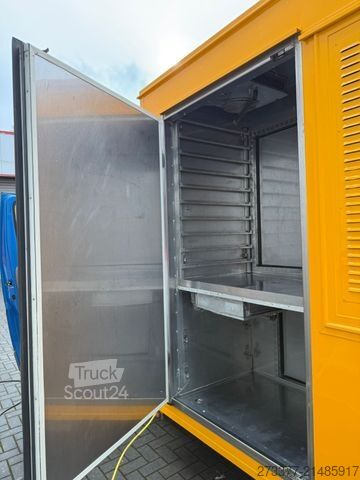 Tilpasset varevogn FIAT Hähnchengrill mobil Foodtruck