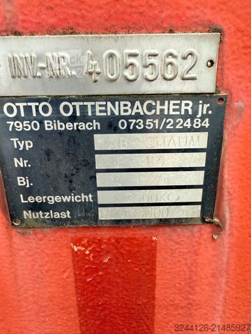 Tanktrailer  AB-Schaumtank/Container/Abroller/Wassertank-