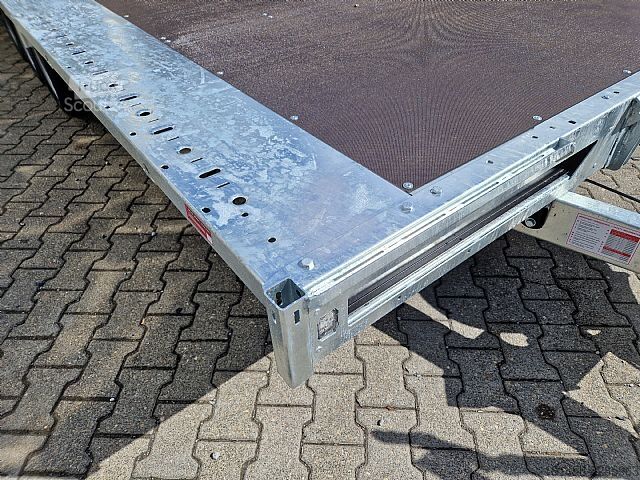Aanhangwagen (auto) Brian James Trailers 600x243cm Plateau 3500kg Tridem 476-