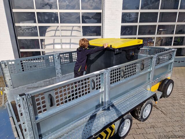 Bouwtrailer Brian James Trailers General Plant Auffahrklappe Ladebordwand